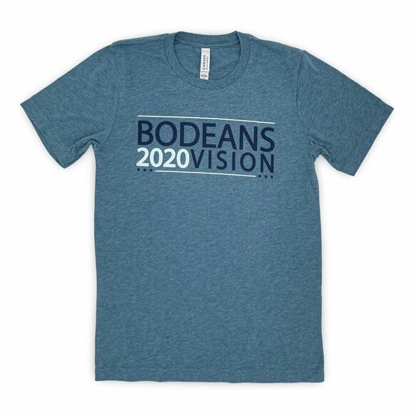 BoDeans Vision 2020 Tee Men’s S Blue Band Graphic NWOT - Picture 1 of 7